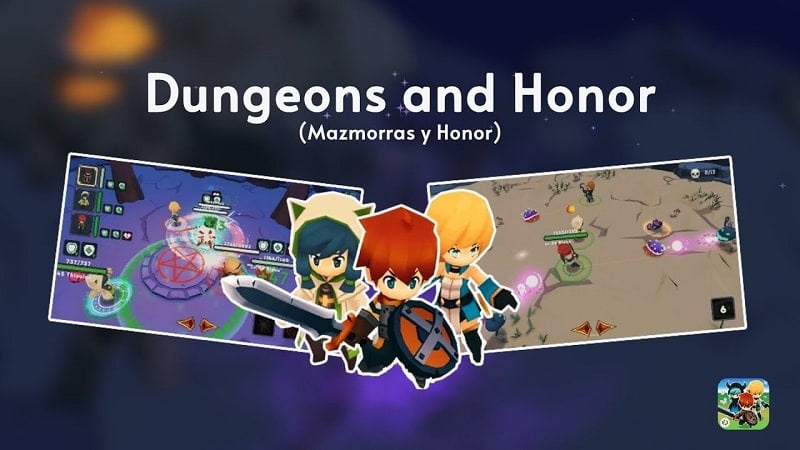 Dungeons and Honor – RPG v1.8.4 MOD APK (Menu, Free In-App Purchase)