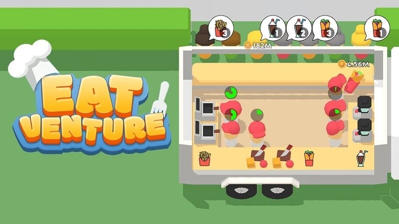 Eatventure v1.25.0 MOD APK (Menu/Unlimited money/Skill Point)