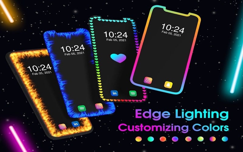 Edge Lighting v521 MOD APK (Premium Unlocked)