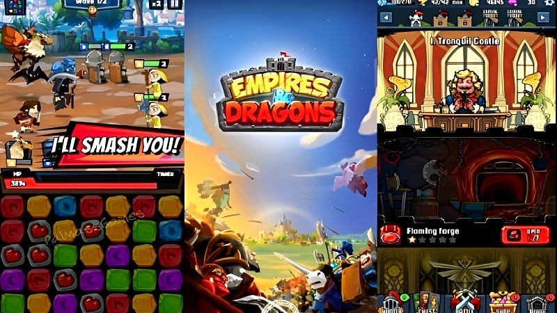 Empires and Dragons v1.0.15 MOD APK (Menu, God mode)