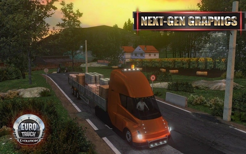 European Truck Simulator v4.2 MOD APK (Unlimited money)