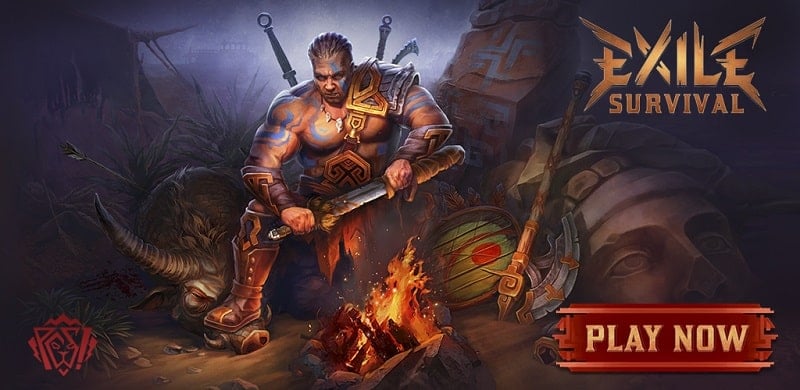 Exile Survival v0.56.3.3231 MOD APK (Dumb Enemy/Game speed)