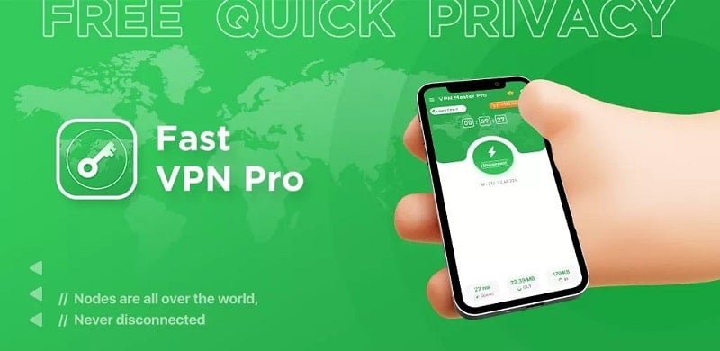 Fast VPN Pro v2.2.9 MOD APK (Unlocked Premium)