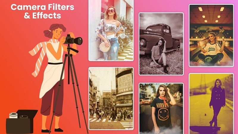 Filters App Camera and Effects v24.1.221 MOD APK (Unlocked Pro)