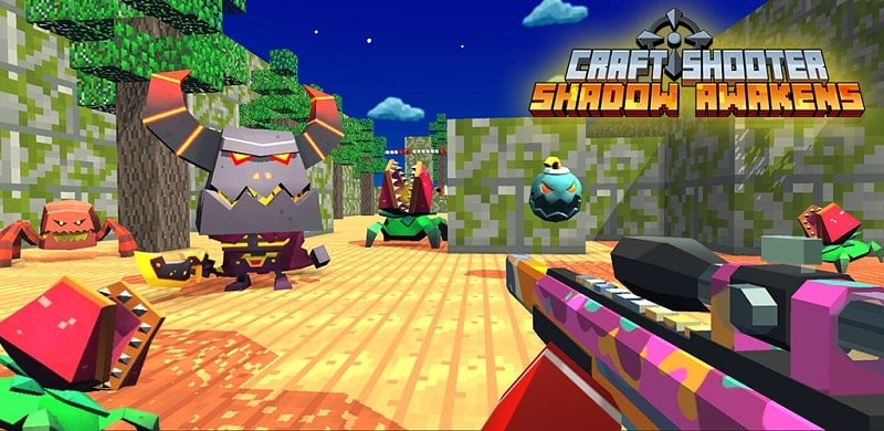 Fire Craft: 3D Pixel World v1.80 MOD APK (God mode)