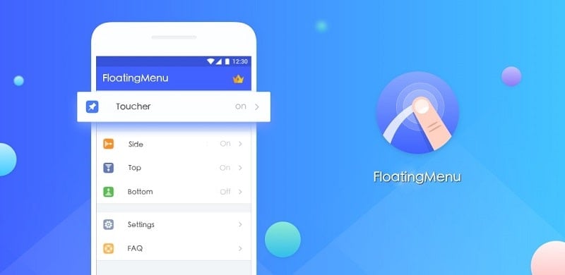 FloatingMenu v7.4.3 MOD APK (Premium Unlocked)