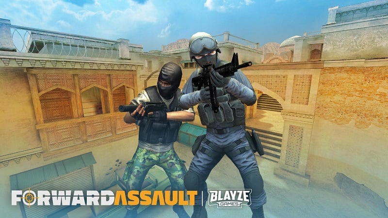 Forward Assault v1.2047 MOD APK (Menu, Hack Map/No recoil)