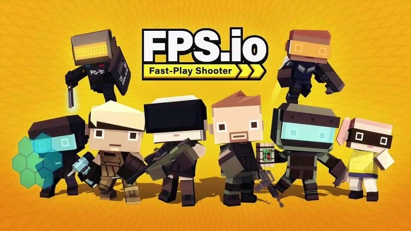 FPS.io v2.2.1 MOD APK (Menu/Unlimited ammo, onehit, fast speed)