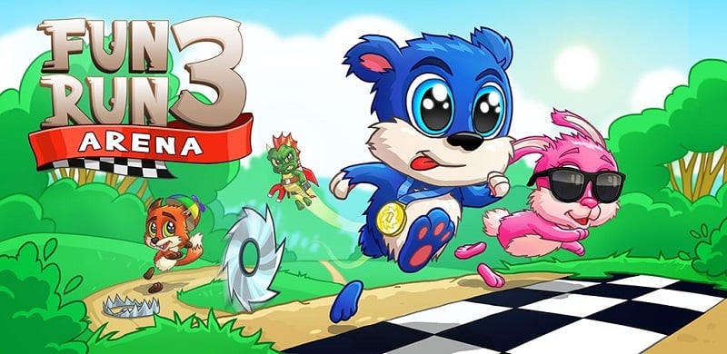 Fun Run 3 v4.39.2 MOD APK (Menu, God Mode/Unlimited Jump/Fast speed)