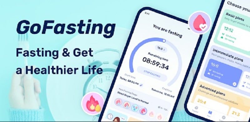 GoFasting Intermittent Fasting v1.02.97.0925 MOD APK (Unlocked VIP)