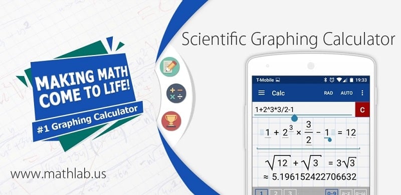 Graphing Calculator + Math PRO v2023.07.165 MOD APK (N/A)