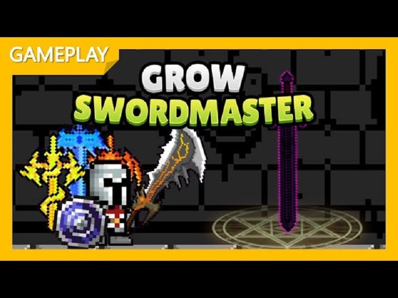 Grow SwordMaster v2.1.6 MOD APK (Unlimited gold, high damage)