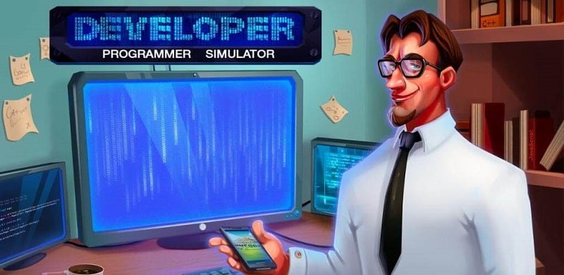 Hacker or Dev Tycoon? Tap Sim v2.4.14 MOD APK (Unlimited money, unlocked)