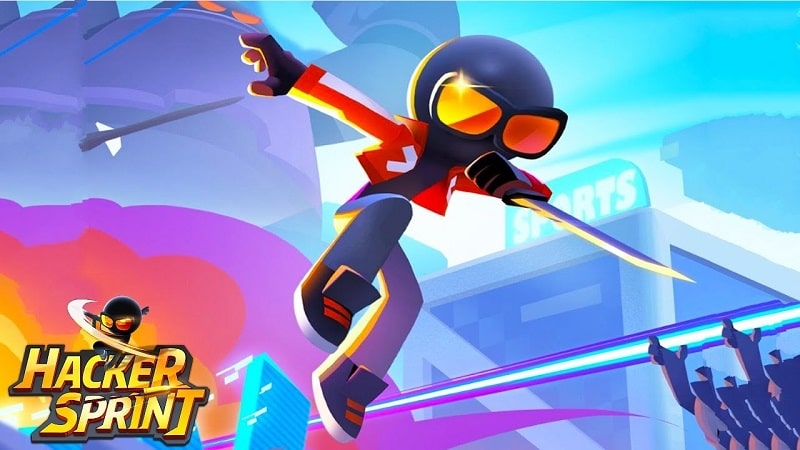 Hacker Sprint v1.0.168548 MOD APK (Menu/Dumb enemy)