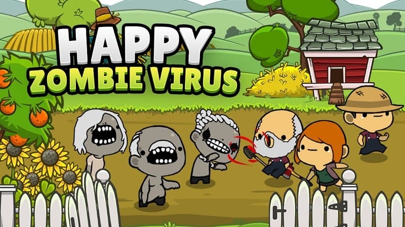 Happy Zombie Virus v1.23 MOD APK (Unlimited money, stones)