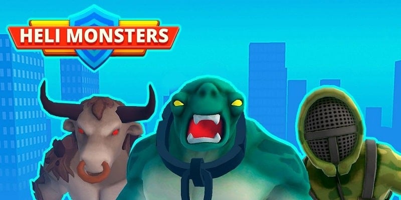 Heli Monsters v1.4.6 MOD APK (Unlimited money, shield)