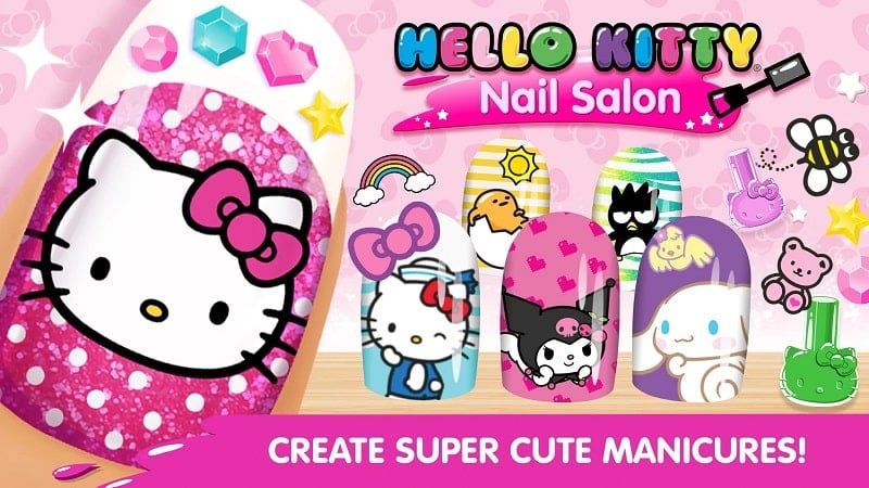 Hello Kitty Nail Salon v2024.3.0 MOD APK (Unlocked)