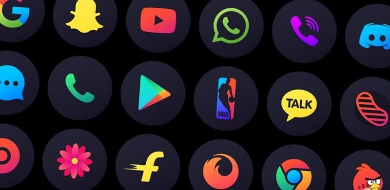 Hera Dark Icon Pack v6.9.3 MOD APK (N/A)