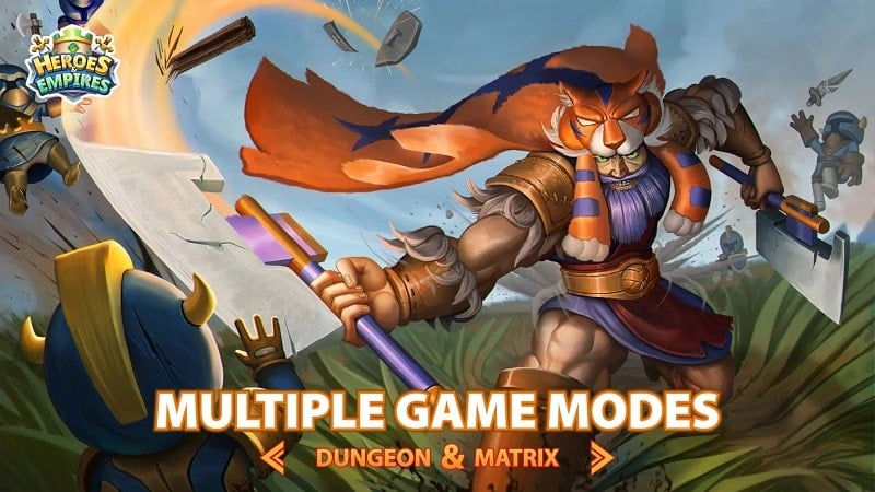 Heroes & Empires: Idle RPG v2.5.1 MOD APK (Menu/Damage, defense multipliers)