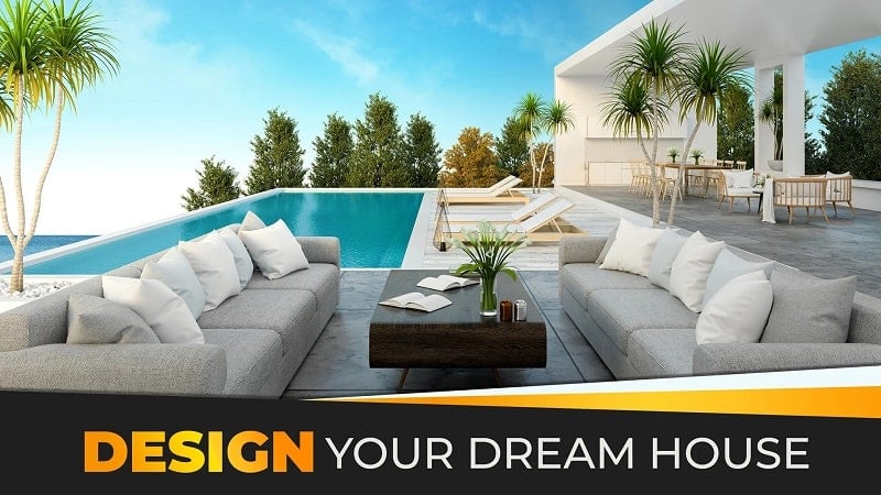 Home Design Dreams house games v1.9.1 MOD APK (Unlimited money)