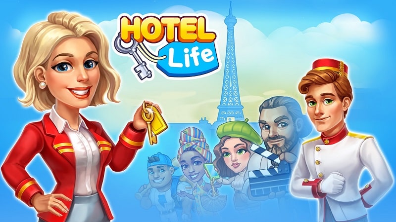 Hotel Life v0.9.87 MOD APK (Unlimited money)