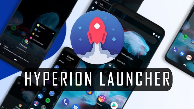 hyperion launcher v2.0.61 MOD APK (Unlocked Plus)