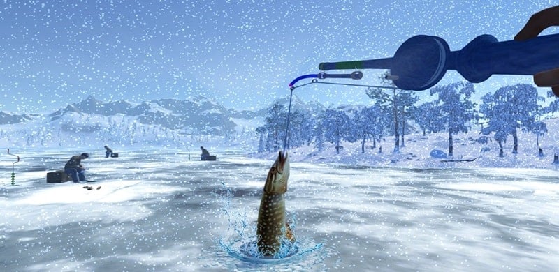 Ice fishing simulator v1.4075 MOD APK (Free Shopping)