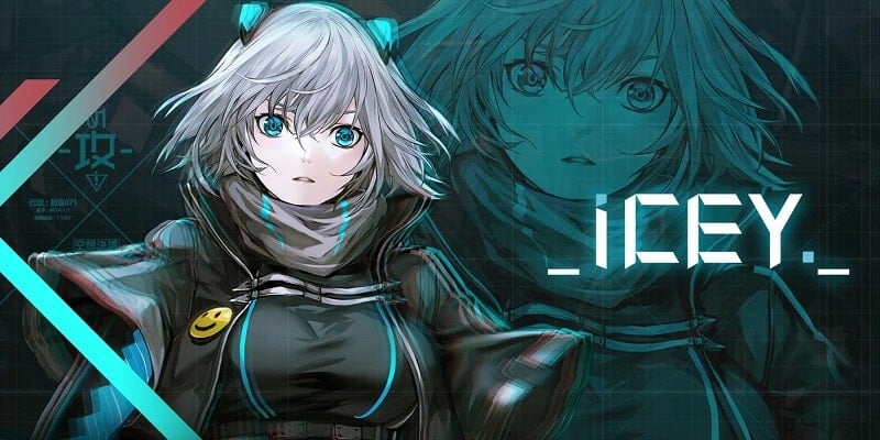 ICEY v1.1.1 MOD APK (Menu, Weak enemy/Fast attack)