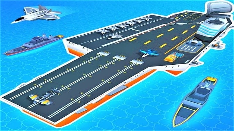 Idle Aircraft Carrier v0.5.2 MOD APK (Unlimited Money)