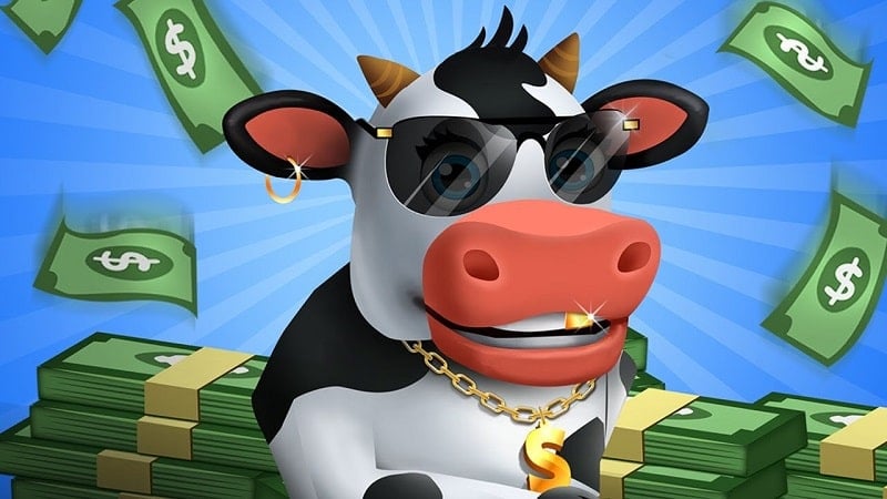 Idle Cow Clicker v3.2.8 MOD APK (Free Upgrade)