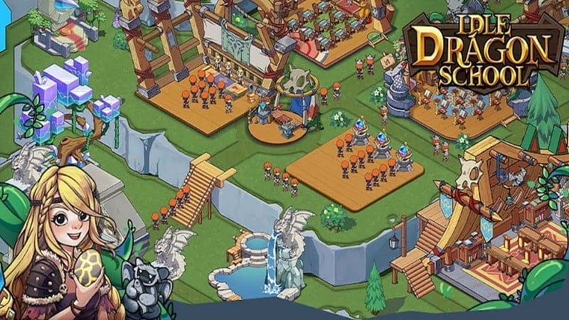 Idle Dragon School v1.12.02 MOD APK (Unlimited money, points, resources)