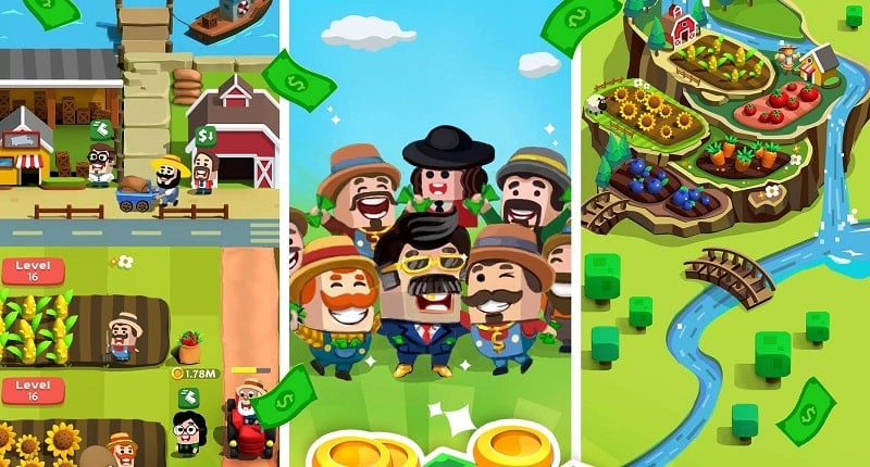 Idle Farming – Farm Tycoon v1.1.3 MOD APK (Free upgrade/Buy)