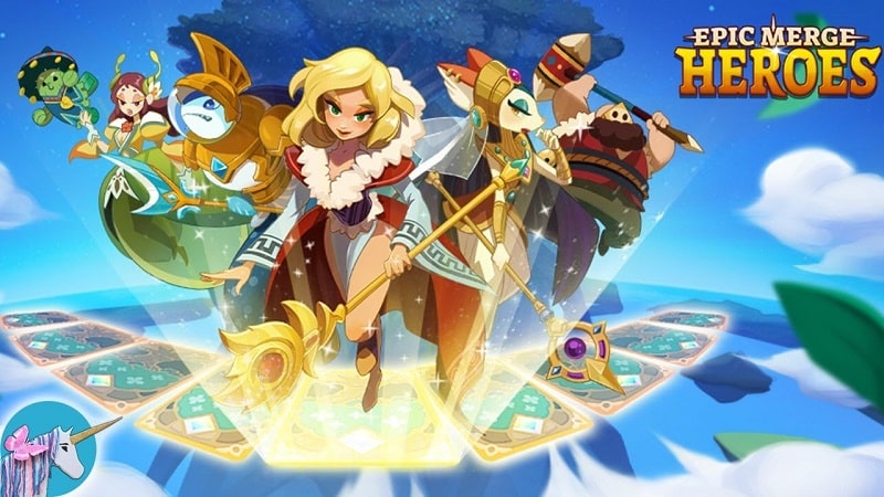 Idle games: RPG Merge hero v2.2 MOD APK (Menu, High damage)