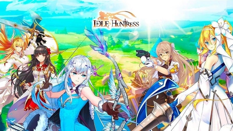 Idle Huntress: Dragon Realm v1.1.25 MOD APK (Game Speed Modifier)