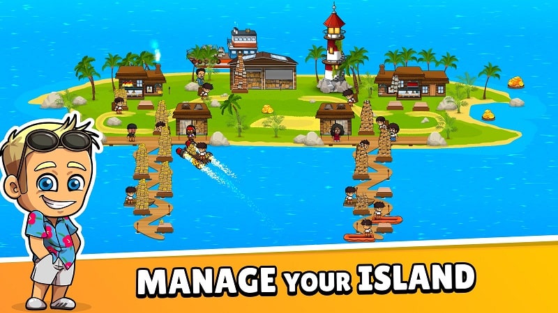 Idle Paradise: Island Empire v0.70.2 MOD APK (Unlimited money, tickets)