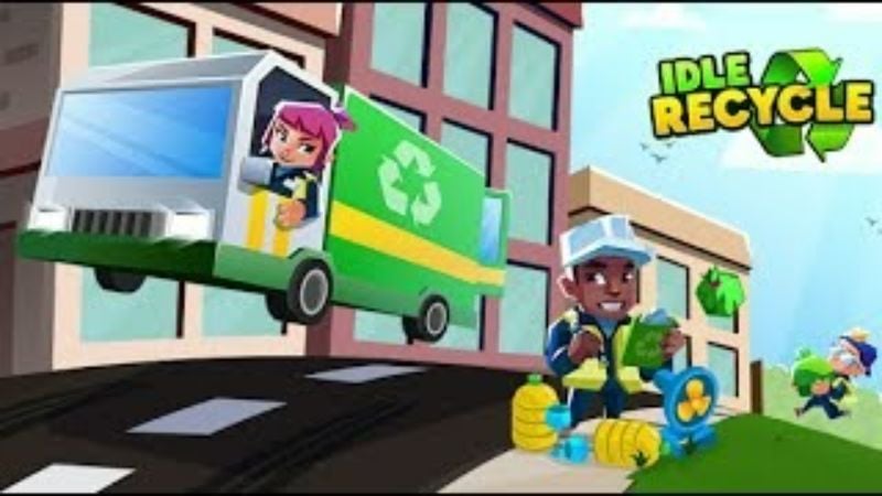 Idle Recycle v0.2.8 MOD APK (More money, Unlimited build)