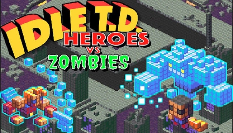 Idle TD: Heroes vs Zombies v63 MOD APK (Menu, Damage/Max range)