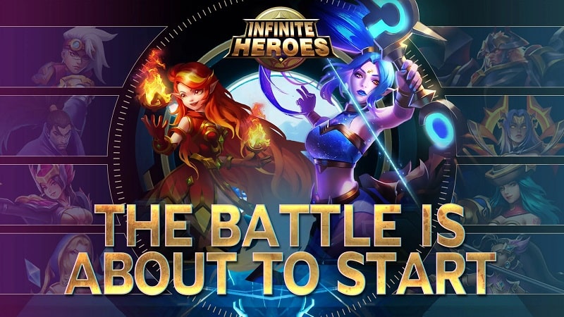 infinite heroes:afk idle games v31.03 MOD APK (Menu/God mode)