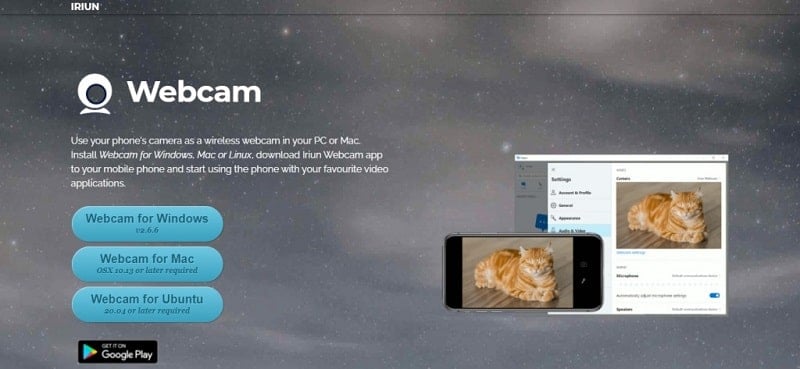 Iriun 4K Webcam for PC and Mac v2.8.9 MOD APK (Unlocked Pro)