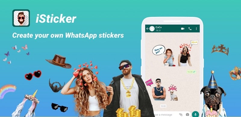 iSticker v1.03.16.0715 MOD APK (Unlocked Pro)