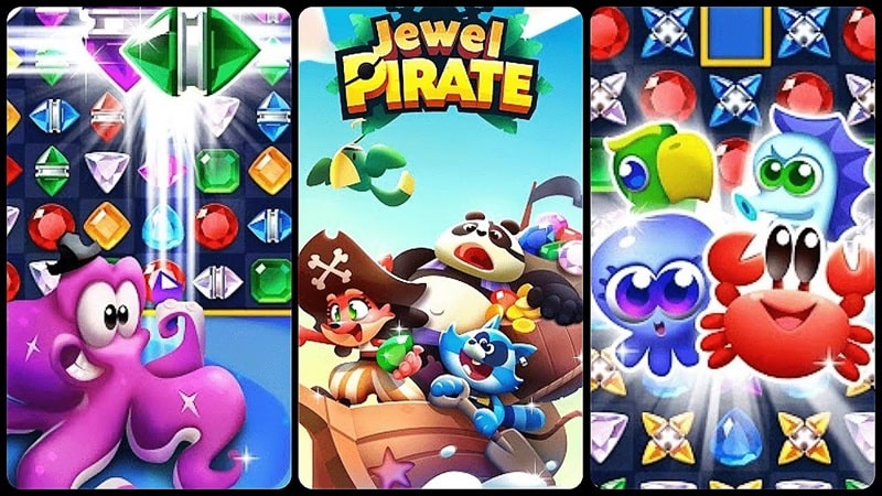 Jewel Pirate: Match 3