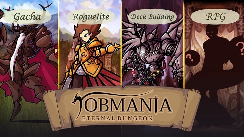 Jobmania Eternal Dungeon v2.27.1 MOD APK (Menu, Damage multipliers/Defense multipliers)