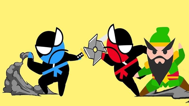 Jumping Ninja 2 Player Games v4.1.10 MOD APK (Unlimited money)