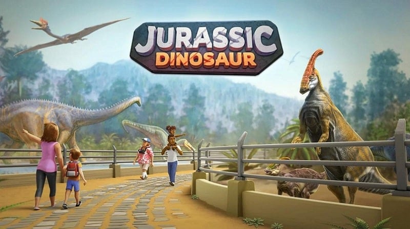 Jurassic Dinosaur: Park Game v1.8.4 MOD APK (Unlimited money)