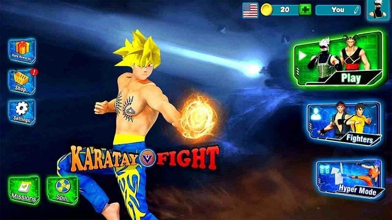 Karate King Kung Fu Fight Game