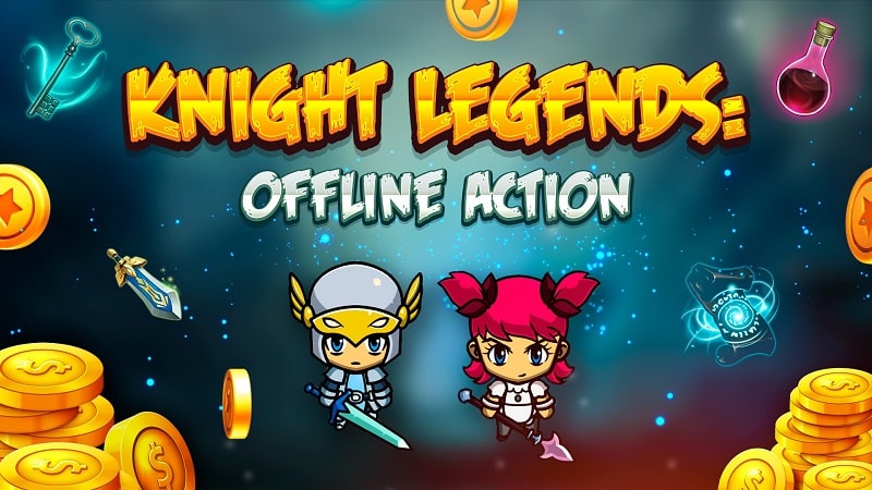 Knight Legends v1.27 MOD APK (Unlimited money/God mode)