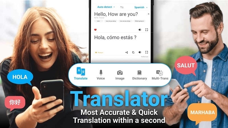 Language Translator v1.0.17 MOD APK (Unlocked Premium)