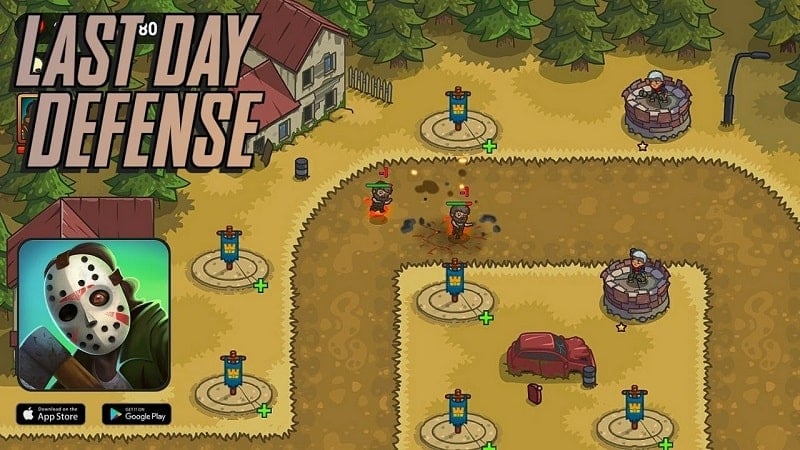 Last Day Defense v2.0.389 MOD APK (Upgrade Heroes/Heros/Free Spin)