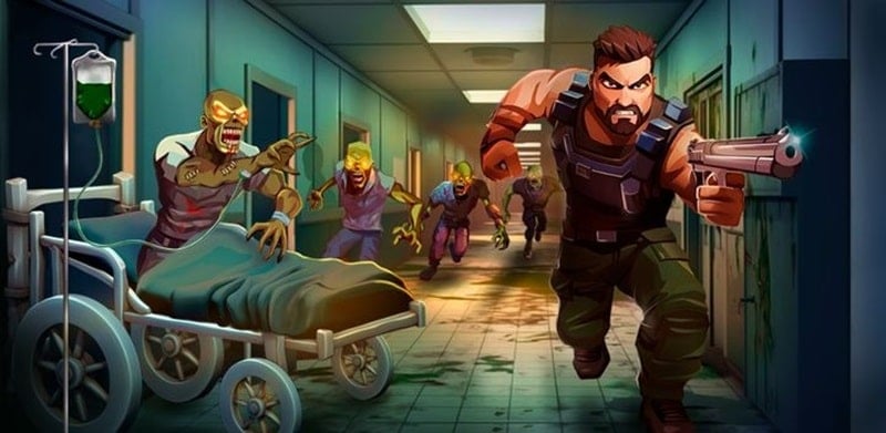 Last Hero: Shooter Apocalypse v0.20.0.1884 MOD APK (God mode/Dumb enemy)