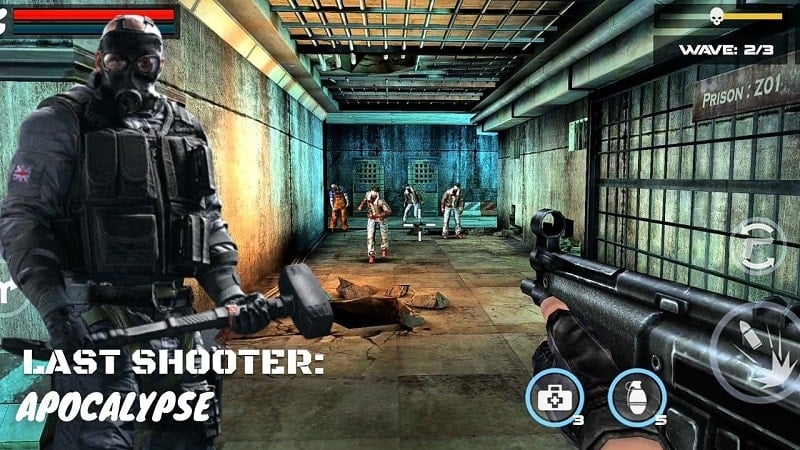 LAST SHOOTER: Apocalypse v1.11.1 MOD APK (Unlimited money,grenades, tools)